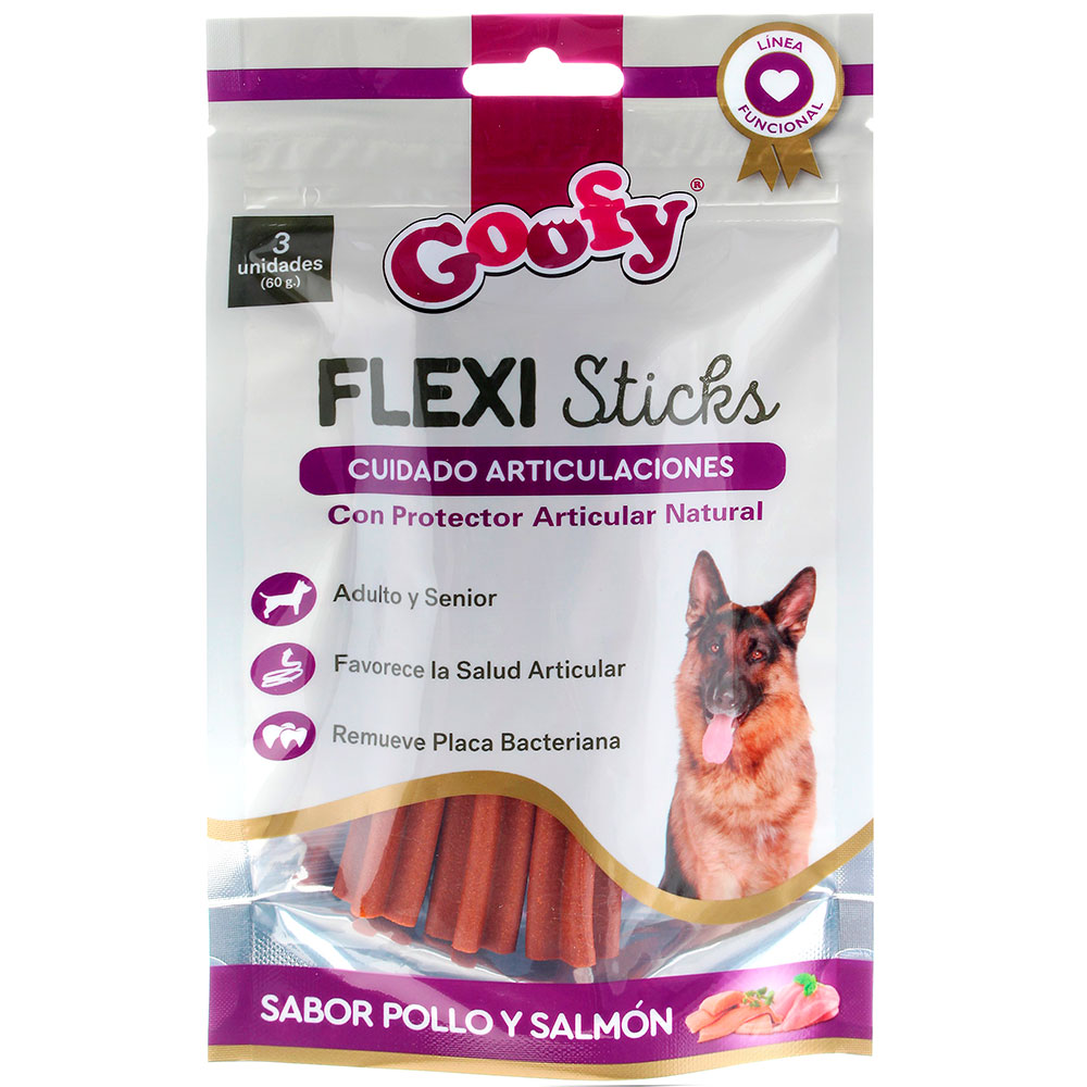 Snack Cuidado Articular <br> Flexi Sticks Goofy para Perros