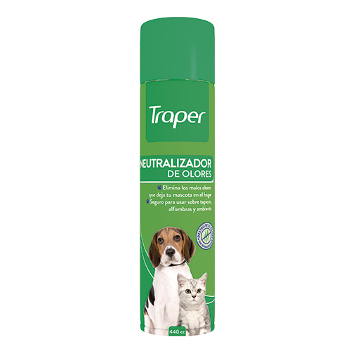 Neutralizador de olores <br> para gatos y perros Traper