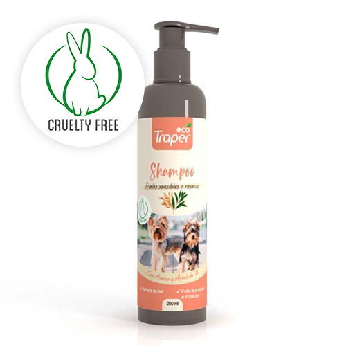 Shampoo Pieles Sensibles o Resecas Eco Traper para Perros
