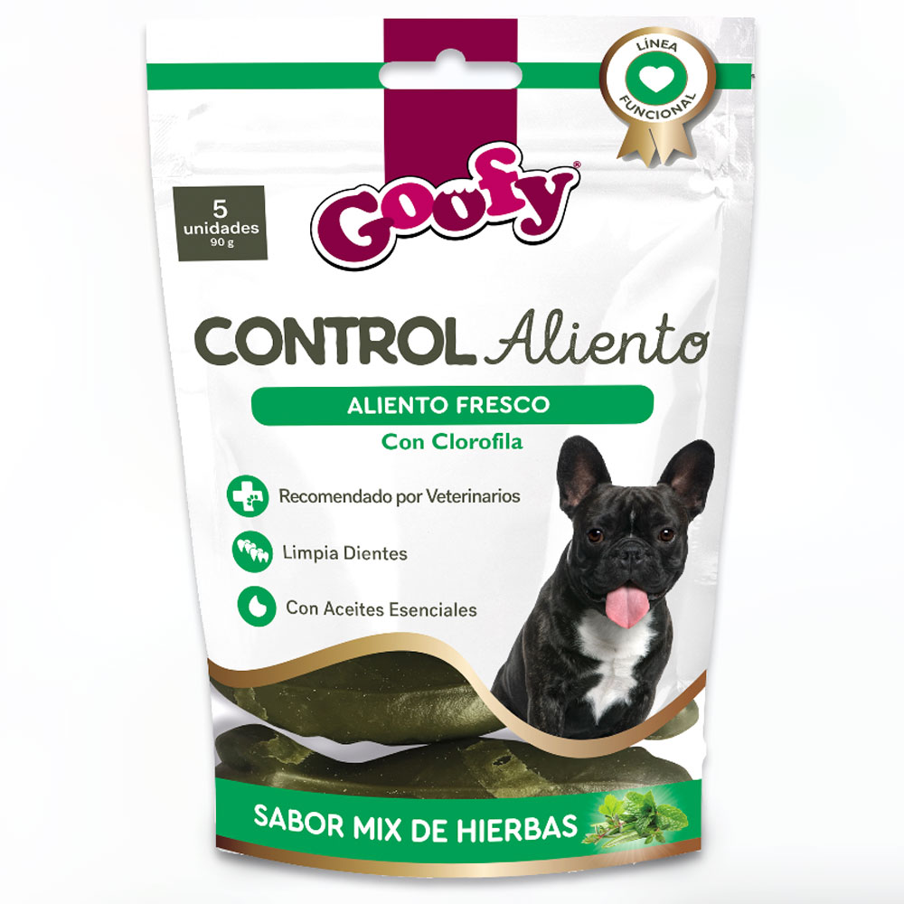 Snack Funcional <br> Control Aliento Goofy para Perros