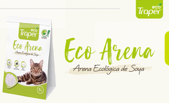 Conoce la nueva Eco Arena Aglutinante para Gatos